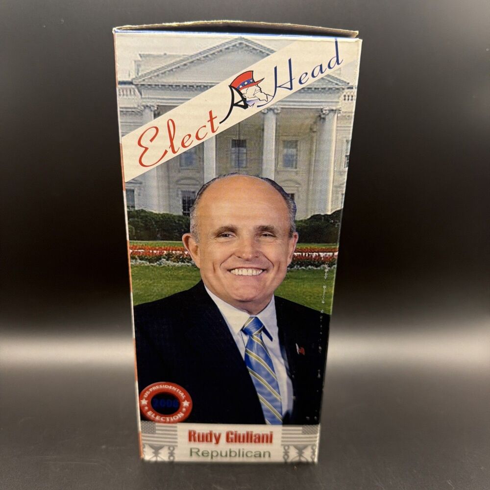 RUDY GIULIANI Bobblehead 2008 Limited Edition Elect A Head